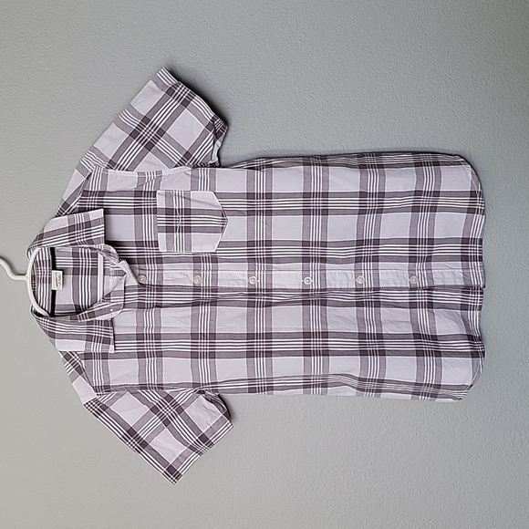 Crazy 8 Medium 7-8 boys plaid button down shirt - Picture 1 of 6